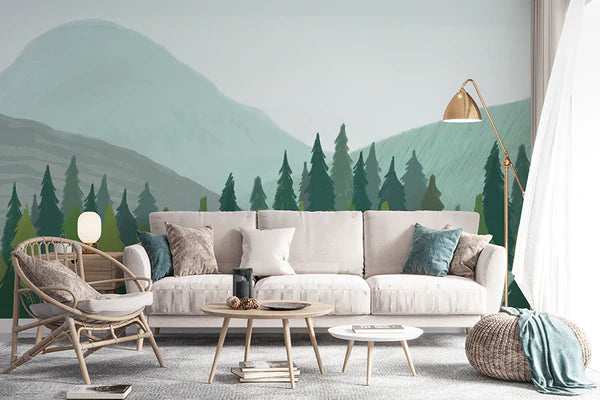 Comment choisir le meilleur papier peint mural en 2022 pour votre salon