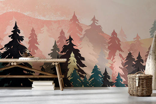 Papier peint de la forêt : 6 façons originales de décorer une pièce avec ce papier peint