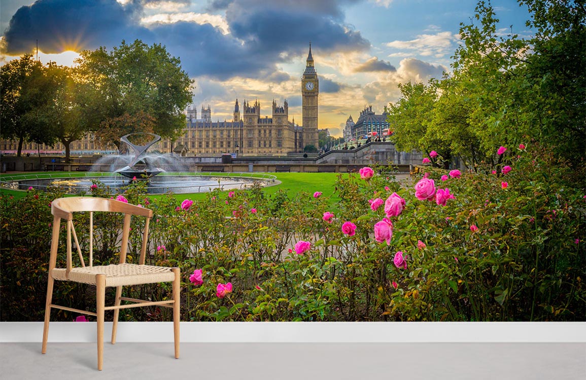 Park Près de Westminster et Big Ben Wallpaper