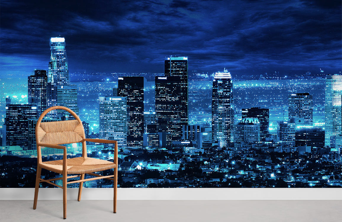 Fond d'écran des groupes de gratte-ciel de Los Angeles