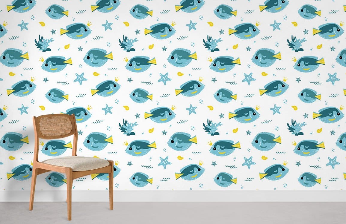 Papier peint mural de poisson