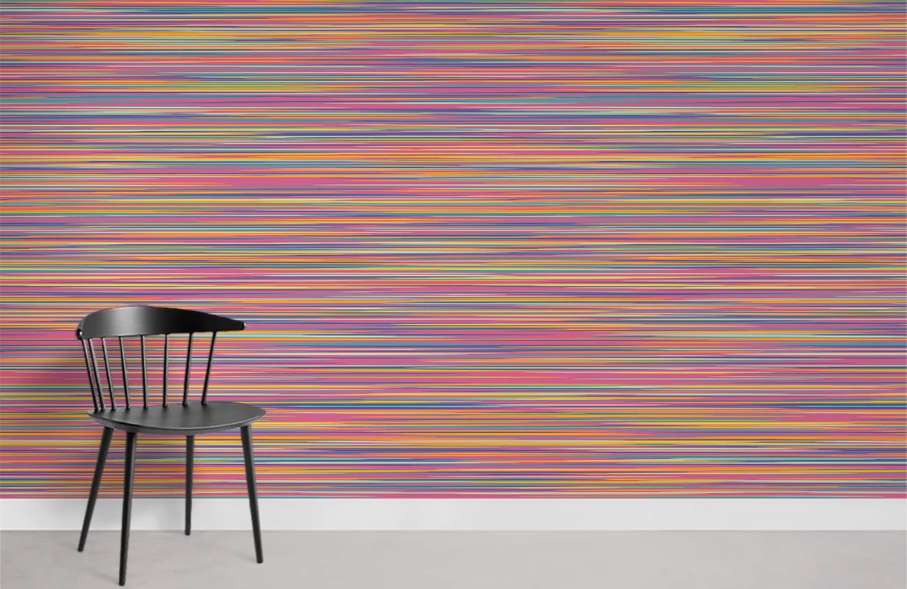 Modèle de clignotement rapide Papier peint mural Salle