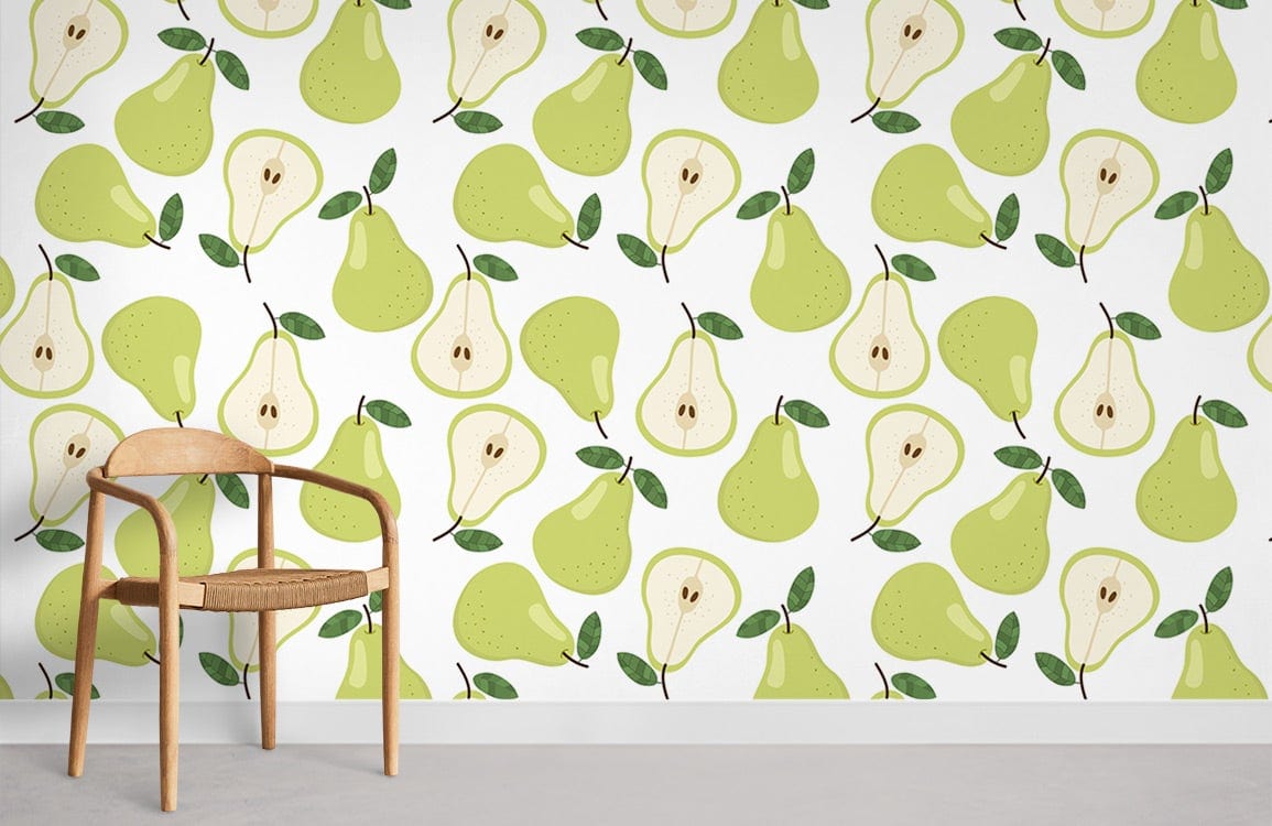 Ever Wallpaper vert des poires fraîches Green Room