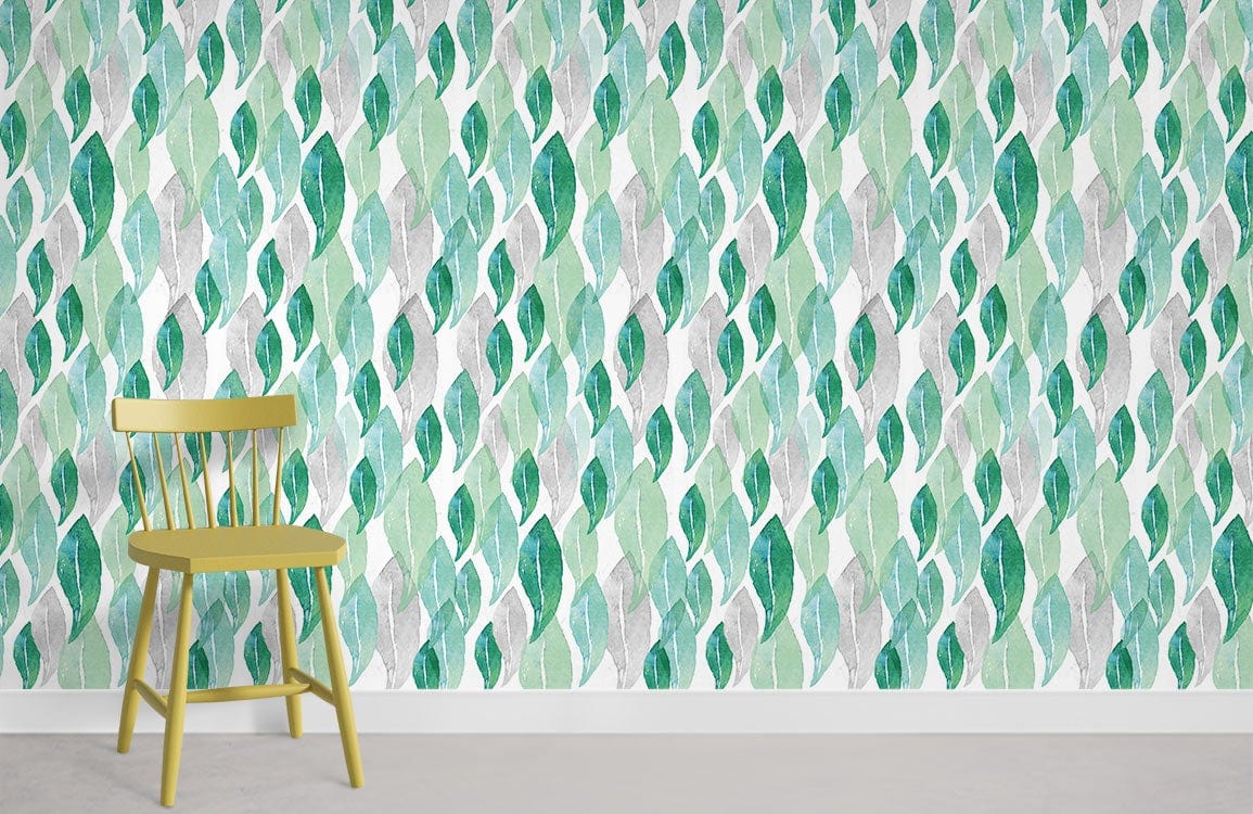 Ever Wallpaper à feuilles vertes pour la maison