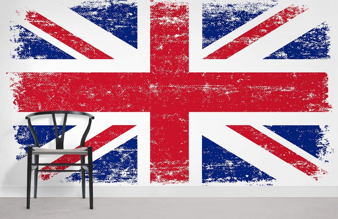 Décorations murales rétro du drapeau britannique