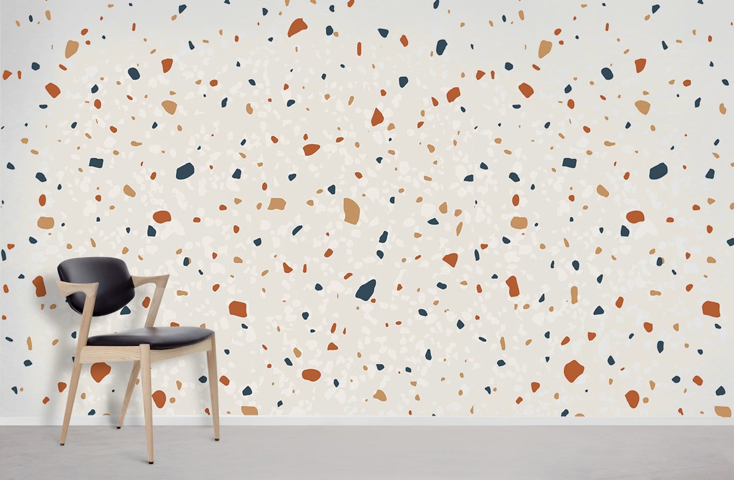 Ever Wallpaper de terrazzo pastel moucheté