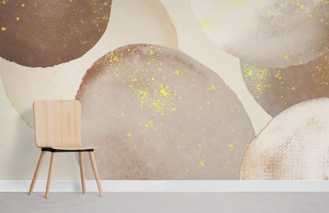 Papier Peint Ballons Aquarelle Salon