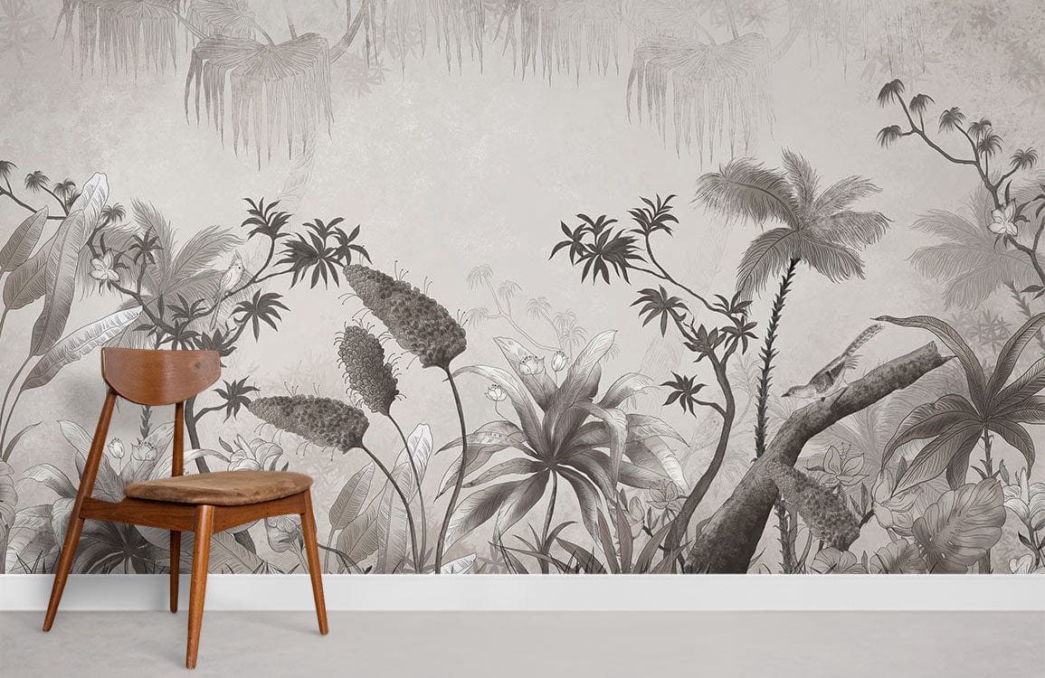 Papier peint en milieu sauvage